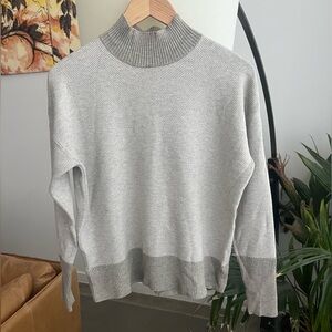 Rachel Zoe Mock Neck Knit Sweater
